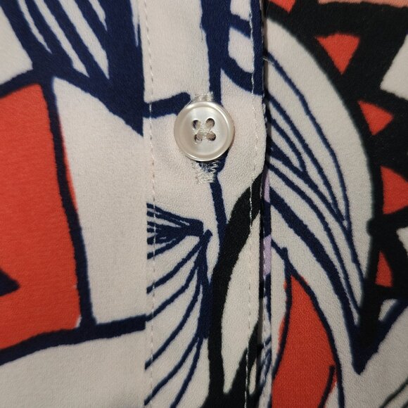 Express Women’s Sheer Floral Roll-Up Sleeve Dress – Size XS – NWOT 🌸✨ - Picture 14 of 16